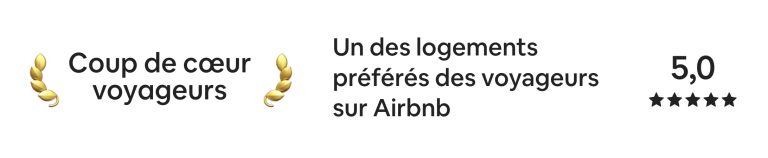 5 étoiles sur Airbnb